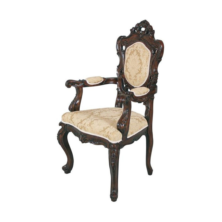 Toulon Solid Back Arm Chair